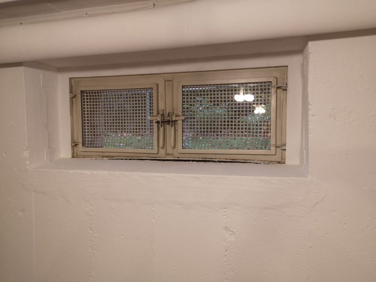 Kellerfenster vorher